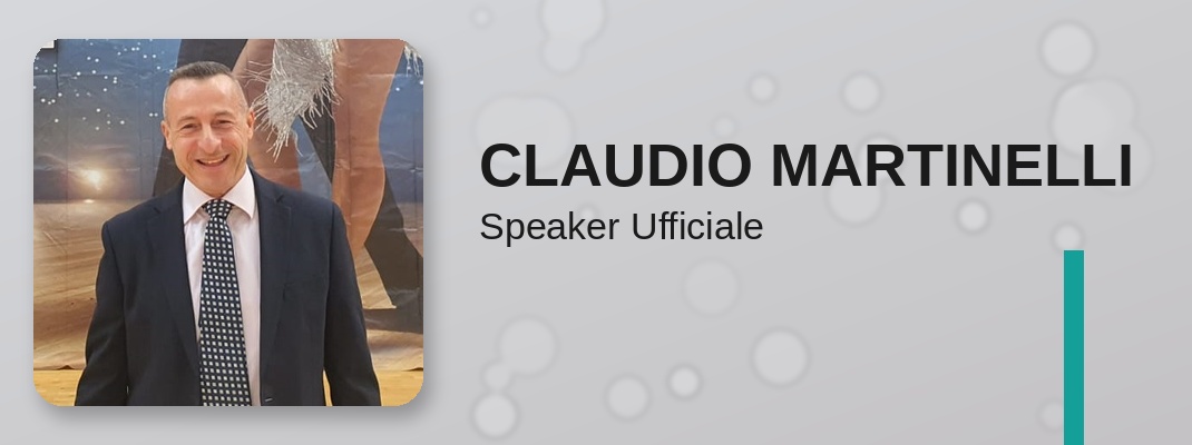 Claudio Martinelli - Speaker Ufficiale
